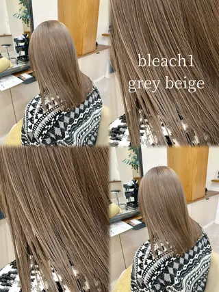 ミディアム カラー リンダ所属・ボブ/ブリーチ /すずきのヘアスタイル