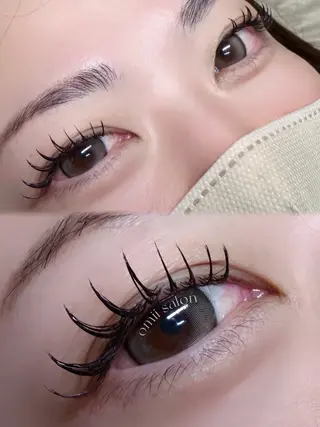 マツエク・マツパ omii salon 南草津店Hikariのマツエク・マツパデザイン
