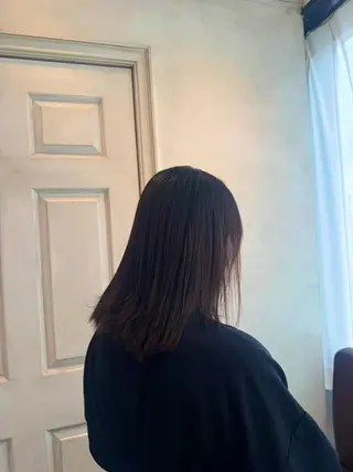 ミディアム 透明感カラー💜 モテ髪 空陽💙のヘアスタイル