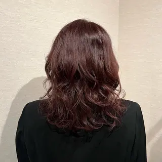 ミディアム カラー パーマ 押上/ショート・ボブ /パーマ/山口卓朗のヘアスタイル