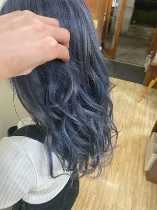 カラー SALOWIN栄 高須大貴のヘアスタイル
