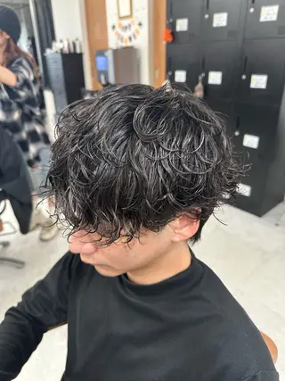 ショート パーマ 🔥フェザーパーマ 特化🔥勇斗のヘアスタイル