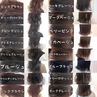 カラー 💖ブリーチなし透明 感💖ASAHIのヘアスタイル