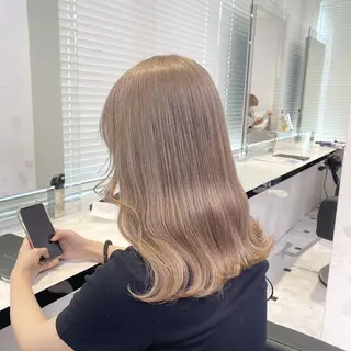 カラー 🪞official FRUITS渋谷🩰のヘアスタイル