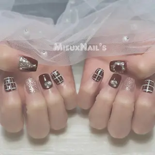 ネイル Miyu❤️‍🔥 Mieuxnailsのネイルデザイン
