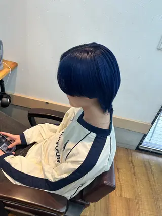 セミロング カラー メンズ 🫧ハイトーン/ ブリーチ🫧白石航汰のヘアスタイル