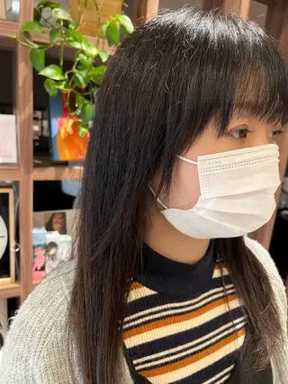 ロング dogstar小林諒 パーマ/レイヤーのヘアスタイル