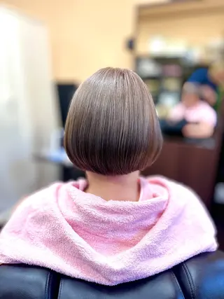 ミディアム ファミリーサロン 平山のヘアスタイル