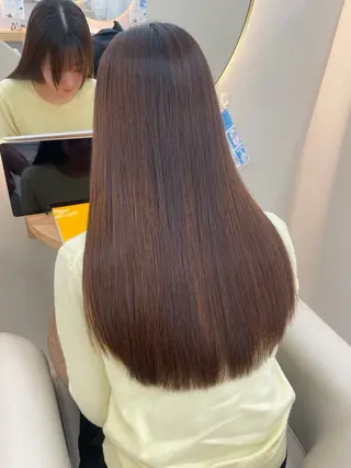 ロング 髪質改善/艶カラー✨ 𝔂𝓾𝓴𝓲のヘアスタイル