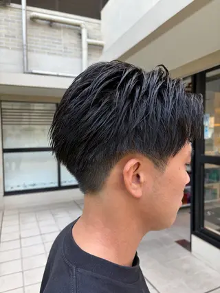 ショート メンズ メンズヘア東城 利貴のヘアスタイル