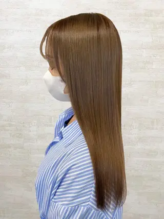 ロング 髪質改善&ヘアケア 永山若奈のヘアスタイル