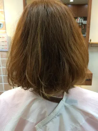 ミディアム カラー 村田 淳のヘアスタイル
