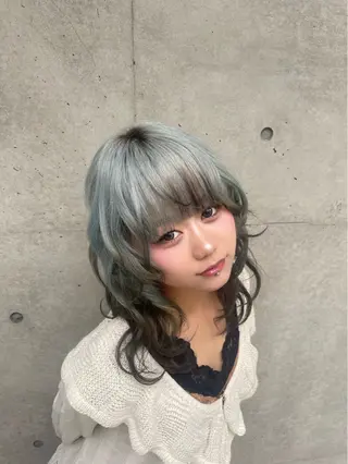 ミディアム カラー ヘアアレンジ 原宿/似合わせカラー /@shx_7q将太のヘアスタイル