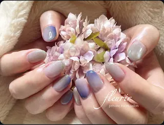 ネイル フルリール 【プライベートサロンのネイルデザイン