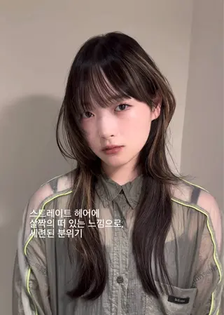 ロング 梨澤 百音のヘアスタイル