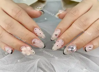 ネイル 神田 ココナッツのネイルデザイン