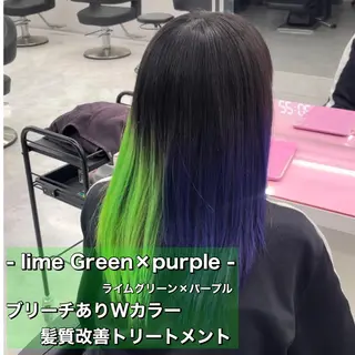 セミロング カラー ボブカットモデル 募集中　ukaのヘアスタイル