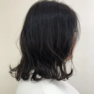 ミディアム カラー 【髪質改善】 梅田　聡のヘアスタイル