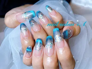 ロング Nail Salon +Aのネイルデザイン