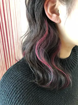 ミディアム カラー ヘアアレンジ 大塚 貴之のヘアスタイル
