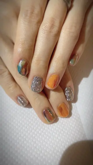 ショート shandy nailのネイルデザイン