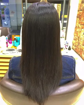 ロング AMI ウルフパーマ/メンズのヘアスタイル