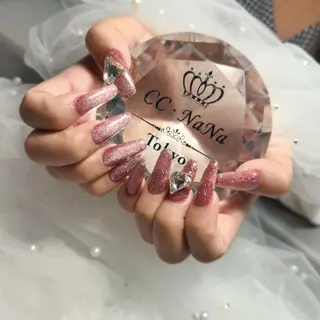 ネイル 💎CC・NaNa 韓国風ネイル🌙Cのネイルデザイン