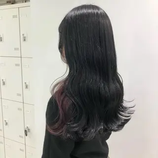 ロング カラー 🦋色落ち綺麗カラー メンズYUZU🦋‪のヘアスタイル