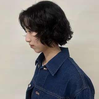 ショート 伊藤ほのか/パーマ /酸性ストレートのヘアスタイル