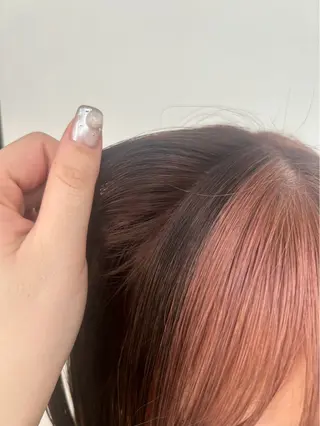 カラー ブリーチなしカラー/ パーマ/おとは🦖♡のヘアスタイル