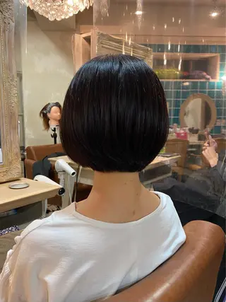ショート 井上 日菜乃のヘアスタイル