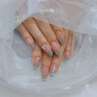 ネイル CeCeGarden ✨️キラキラワンホンのネイルデザイン