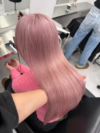 ロング ハイトーン特化🎀 LEONのヘアスタイル