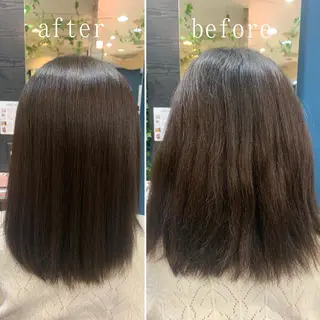 ミディアム 嶋崎 啓人のヘアスタイル