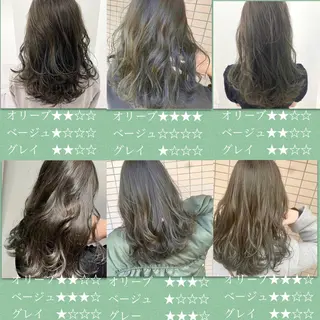 カラー ブリーチなしで 全国から予約殺到♡のヘアスタイル