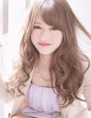 ロング 浜田 敦史のヘアスタイル