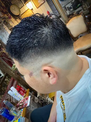 ショート メンズ LILIS hair designのヘアスタイル