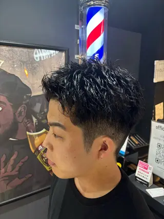 メンズ 上野床屋 メンズ吾妻駿のヘアスタイル