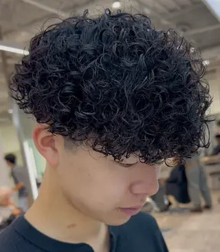 パーマ メンズ 仙台波巻きパーマ/ fifth/遠藤楓雅のヘアスタイル