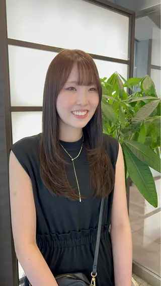 ロング 🌞レイヤー×カラー 前川那津美🌞のヘアスタイル