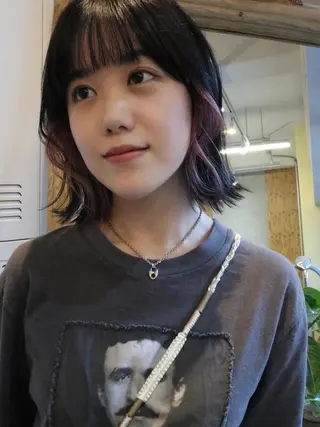 ショート カラー 松村 澪里のヘアスタイル