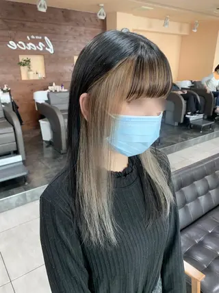 ロング 🫧艶髪カラー🫧 森本くるみのヘアスタイル