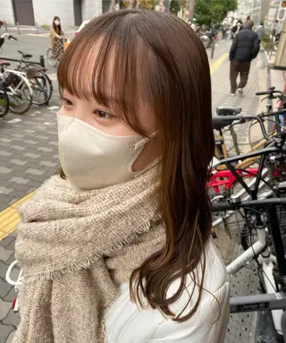 セミロング cocotte🌿 amaneのヘアスタイル