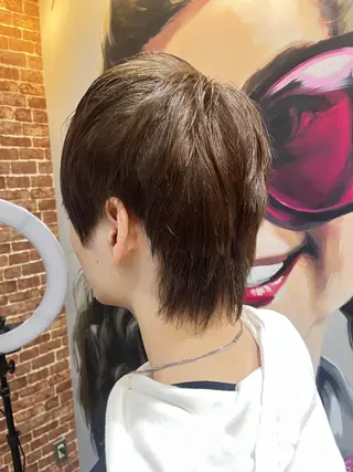 ミディアム カラー パーマ ヘアアレンジ メンズ キッズ ネイル マツエク・マツパ アイブロウ 久木原 ゆりのヘアスタイル