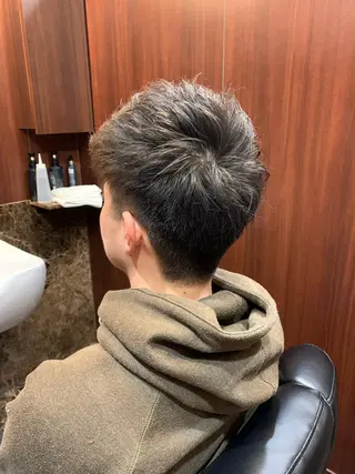 ショート メンズ 羽木 隆徒のヘアスタイル