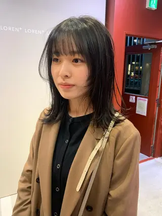 ショート 柔らかいカラー🎀 rinaのヘアスタイル