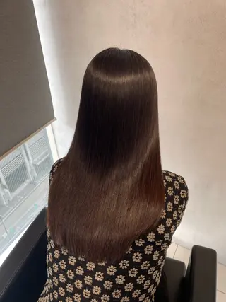 セミロング カラー ✨髪質改善✨美髪 矯正🫧小泉のヘアスタイル