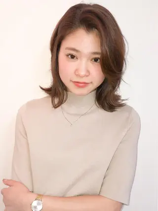 ミディアム ダメージレスサロン✨ kayo🌱のヘアスタイル
