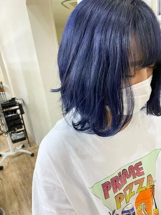 カラー SALOWIN栄 高須大貴のヘアスタイル