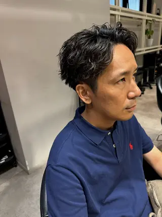 ショート パーマ メンズ 似合う髪型が 分からない方へのヘアスタイル